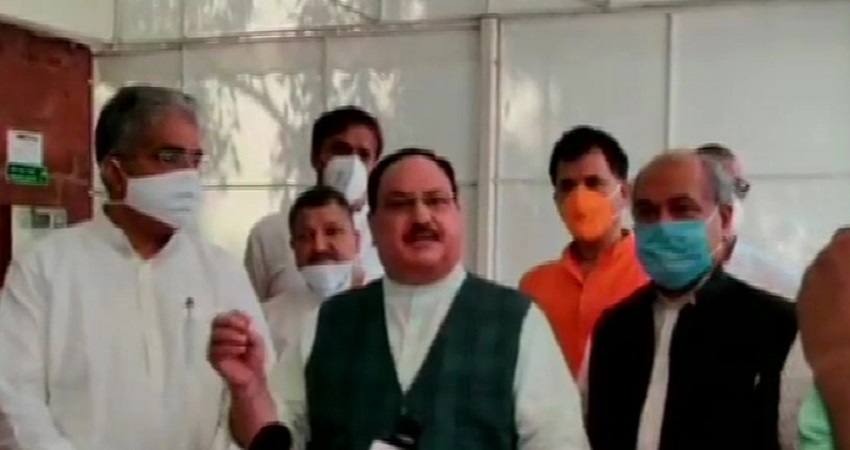 Agriculture Bills: जेपी नड्डा का कांग्रेस पर हमला, कहा- 70 साल बाद मिली किसानों को आजादी Agriculture Bills: जेपी नड्डा का कांग्रेस पर हमला, कहा- 70 साल बाद मिली किसानों को आजादी